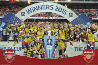 Fußball - Poster - Arsenal - FA Cup Winners 14-15