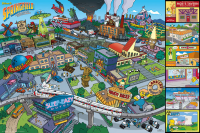 Simpsons, The - Poster - Locations