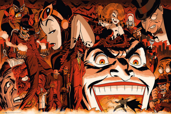 Batman - Poster - Comic - Villains
