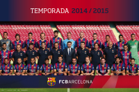 FC Barcelona - Poster - Plantilla 2014/2015