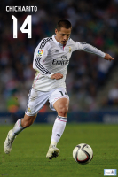 Real Madrid - Poster - Chicharito 2014/2015