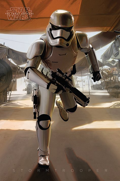 Star Wars - Poster - EP7 Stormtrooper Running
