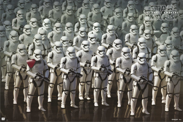 Star Wars - Poster - EP7 Stormtroopers 2