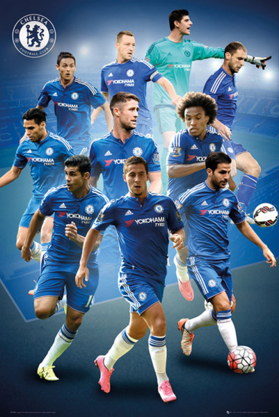 Chelsea FC - Poster - Players 15/16