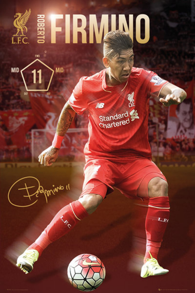 Liverpool FC - Poster - Roberto Firmino 15/16