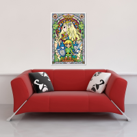 Legend of Zelda, The - Poster - Stained Glass