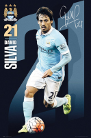 Manchester City - Poster - David Silva 15/16
