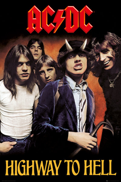 AC/DC - Poster - Highway to Hell