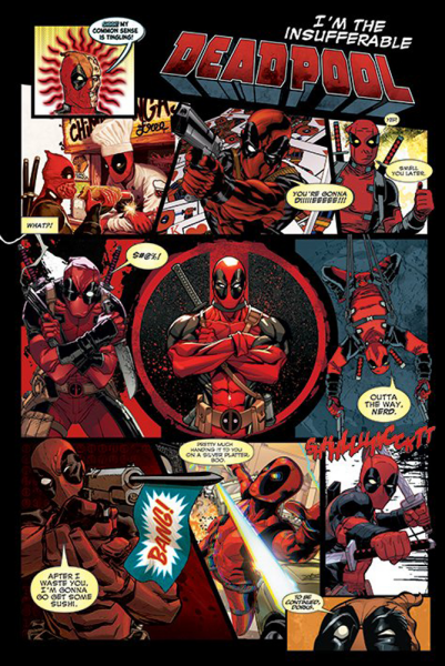 Deadpool - Poster - Panels