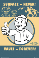 Fallout 4 - Poster - Vault Forever