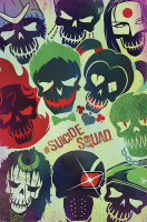 Suicide Squad - Poster - Skulls