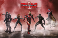 Captain America - Poster - Civil War - Team Iron Man