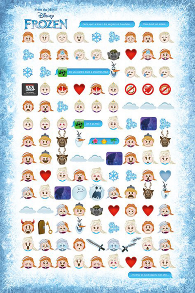 Frozen - Poster - Told By Emojis