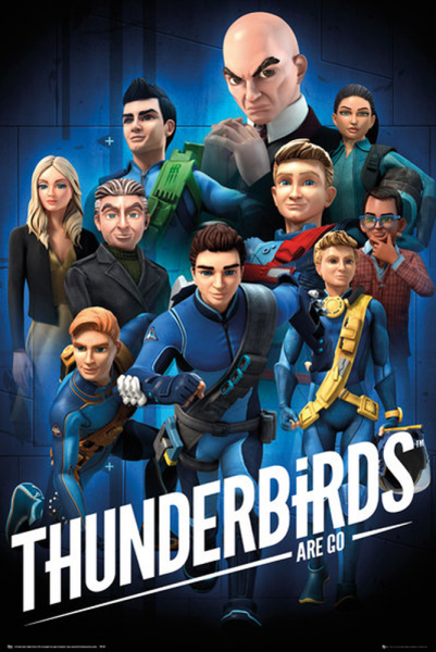 Thunderbirds Are Go - Poster - Collage Motiv 1