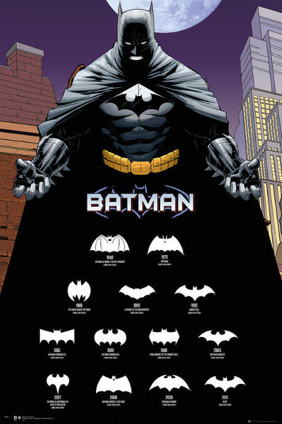 Batman Comics - Poster - Logos