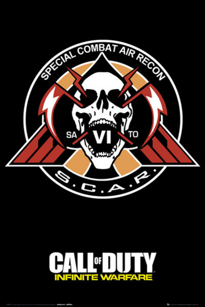 Call Of Duty - Poster - Infinite Warfare - Scar