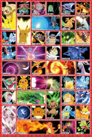 Pokemon - Pokémon - Poster - Moves