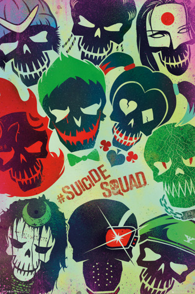 DC Comic - Poster - Suicide Squad - Faces