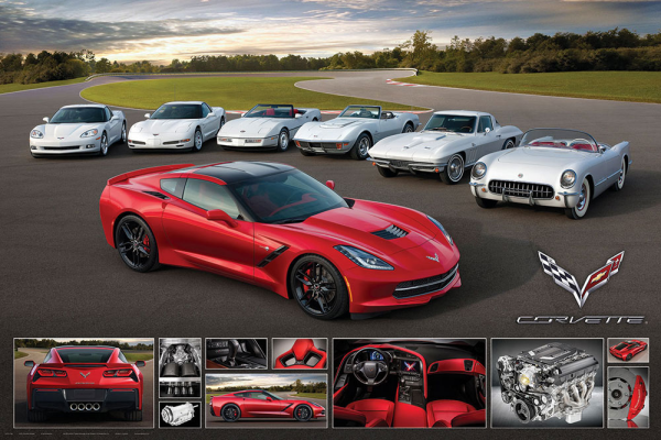 Corvette - Poster - 2014 Stingray Family