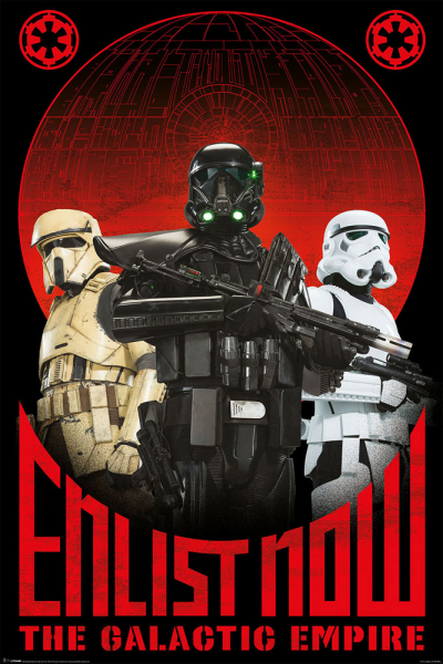Star Wars - Poster - Rogue One - Enlist Now