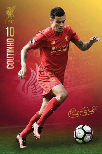 Liverpool - Poster - Coutinho 16/17