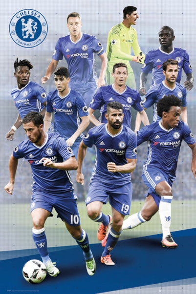 Chelsea FC - Poster - Players 16/17