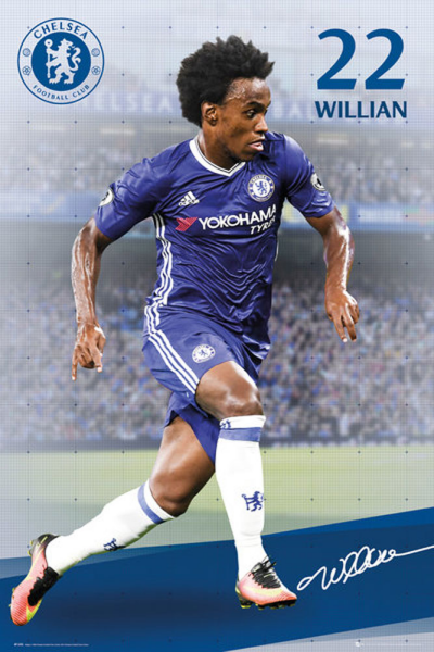 Chelsea FC - Poster - Willian 16/17