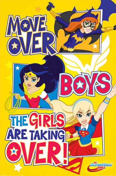 DC Super Hero Girls - Poster - Girls Are Taking Over