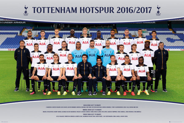Tottenham - Poster - Team Photo 16/17