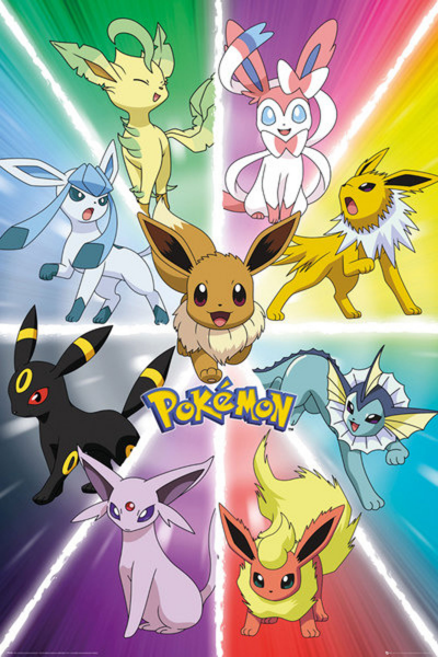 Pokemon - Pokémon - Poster - Eevee Evolution
