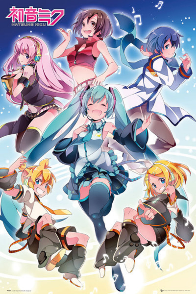 Hatsune Miku - Poster - Group