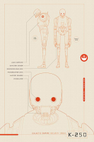 Star Wars - Poster - Rogue One - K-2SO Plans