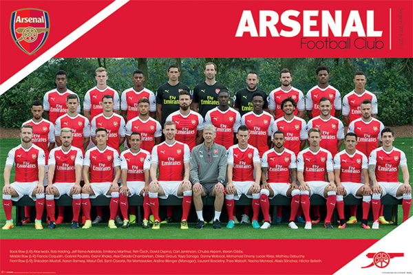 Arsenal FC - Poster - Team 16/17