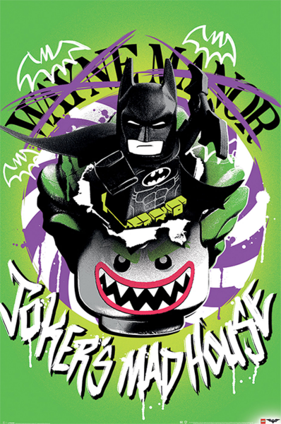 Lego Batman - Poster - Jokers Madhouse