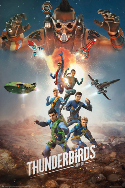 Thunderbirds Are Go - Poster - Collage Motiv 2