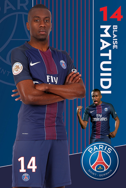 Paris Saint Germain - Poster - Matuidi 16/17