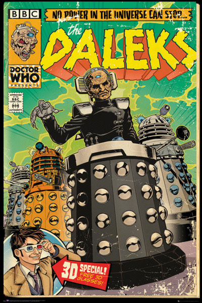 Doctor Who - Poster - Daleks Comic