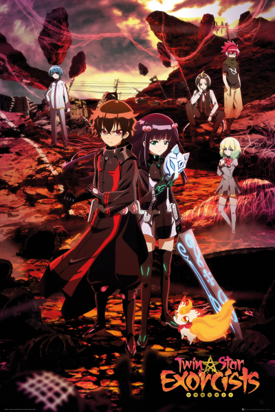 Twin Star Exorcists - Poster - Key Art