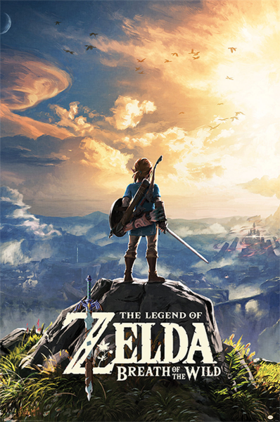 Legend of Zelda, The - Poster - Breath of the Wild - Sunset
