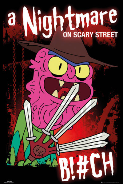 Rick & Morty - Poster - Scary Terry