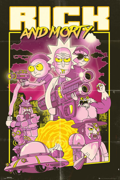 Rick & Morty - Poster - Action Movie