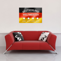 Fußball - Poster - Deutschland Weltmeister