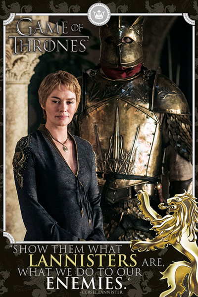 Game of Thrones - Poster - Cersei