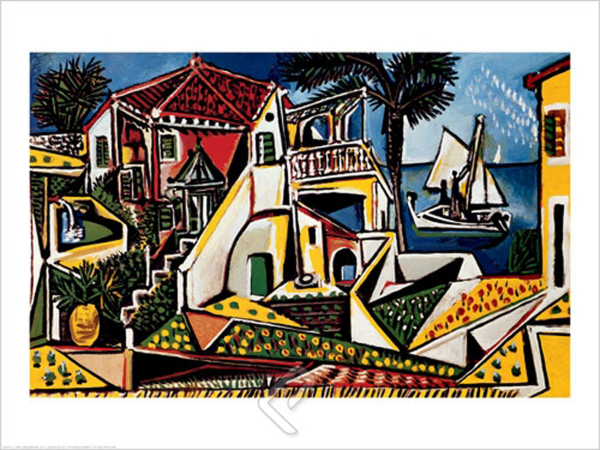 Picasso, Pablo - Poster - Mediterranean Landscape