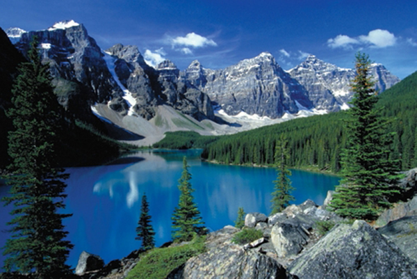 Landschaften - Poster - Moraine Lake II - Banff