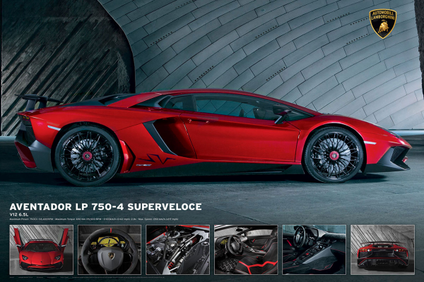 Lamborghini - Poster - Aventador
