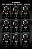 Star Wars - Poster - Expressions of Darth Vader