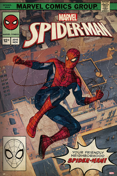 Spider-Man - Poster - Comic Front