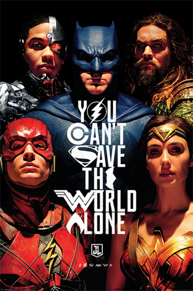 Justice League - Poster - Save The World