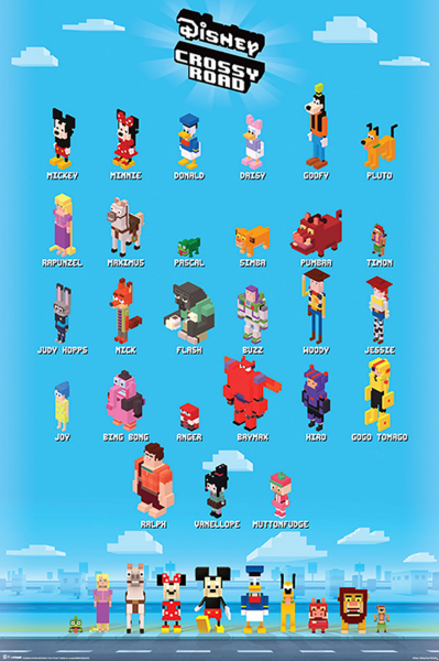 Crossy Road - Poster - Crossy Characters